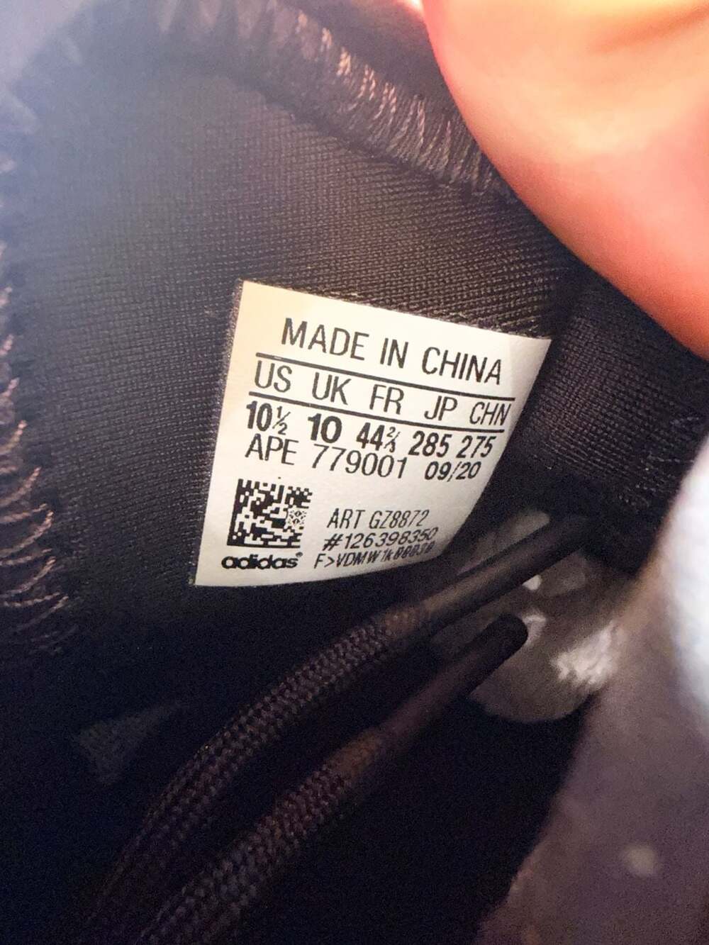 Adidas Yeezy QNTM Frozen Blue Size 10.5 - Picture 7 of 11